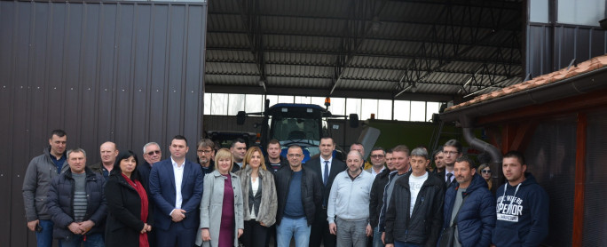 Opširnije: Ministar Nedimović u poseti polјoprivrednim gazdinstvima u Opštini Bački Petrovac