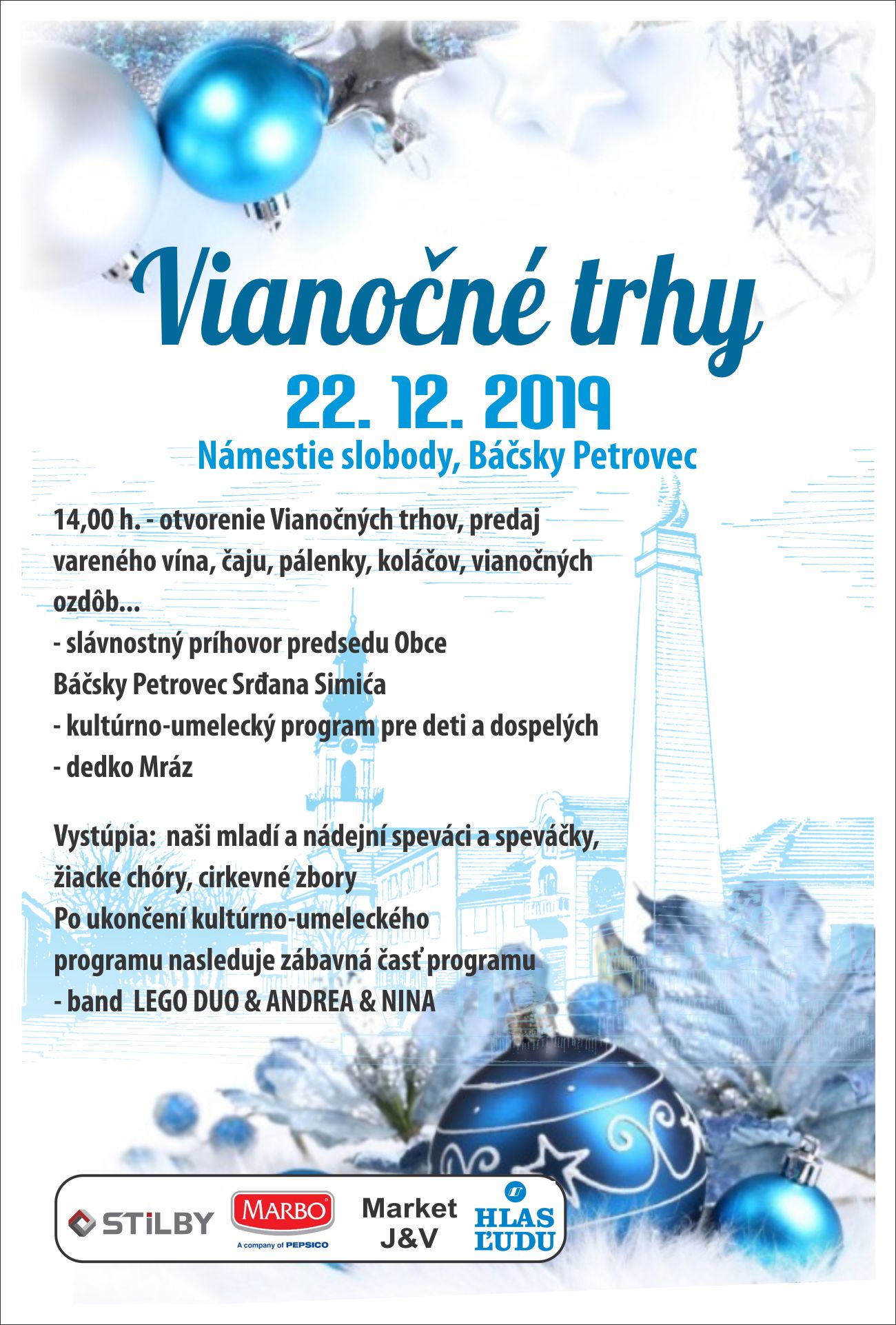 Bozicni bazar 2019 plakat SK