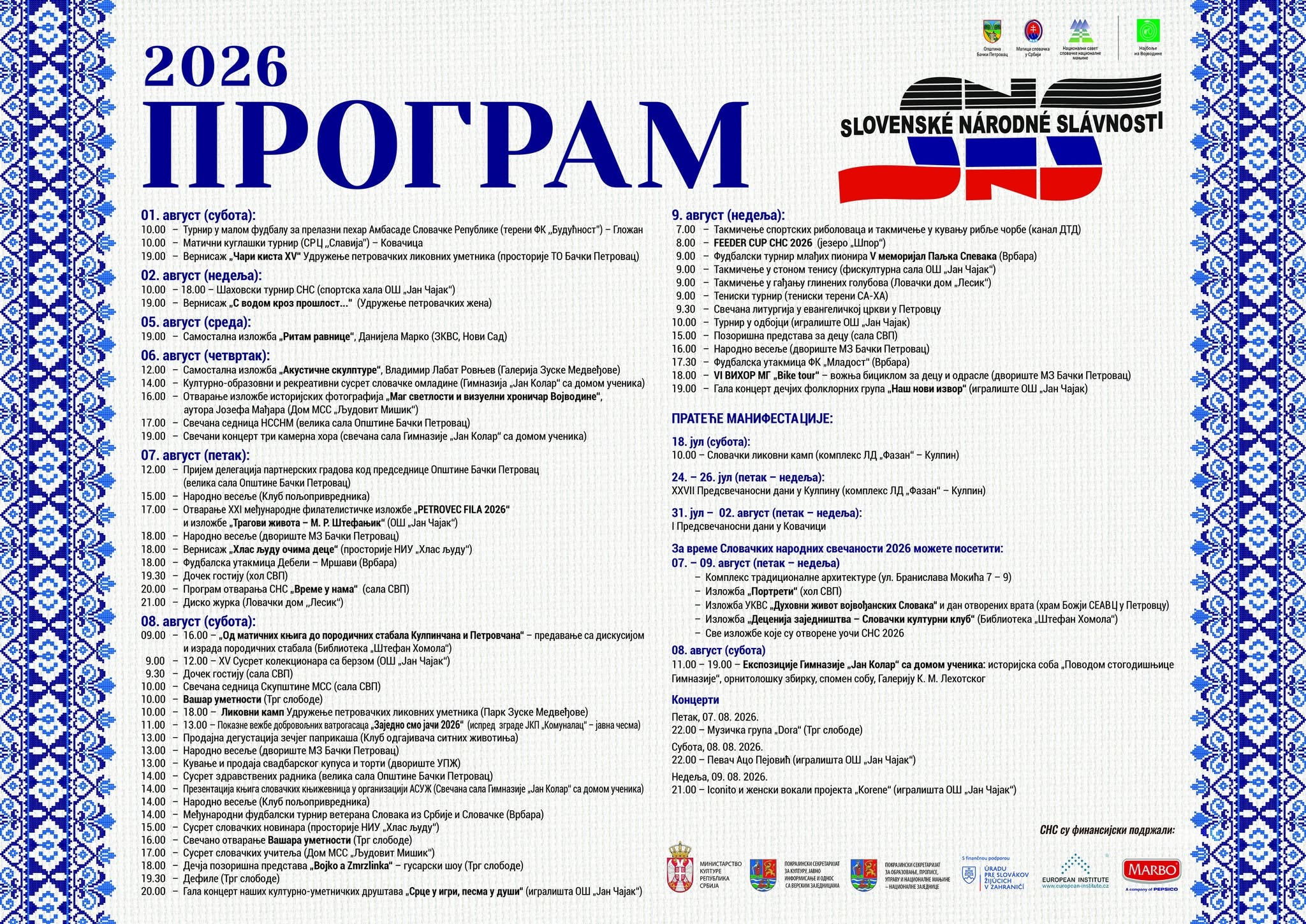 program srb